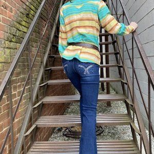 Miss Me Mid-Rise Flare Jeans
